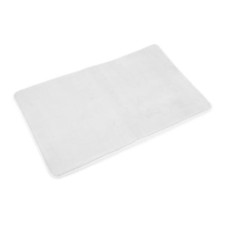 Brown And Teal Bathroom Rugs Clara Clark Bath Mat Bathroom Rug - Absorbent Memory Foam Bath Rugs - Non-Slip, Thick, Cozy Velvet Feel Microfiber Bathrug, Plush Shower, Toilet- Floor Bathmats Carpet - White - Large Size 20