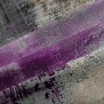 thumbnail image 5 of Homewish Purple Geometric Plaid Blackout Curtains Set of 2 (52x84 Each),Modern Abstract Art Curtain, 5 of 6