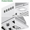 thumbnail image 2 of 36'' Stainless Steel Insert Range Hood - High-Performance, 2 of 5