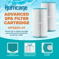 thumbnail image 2 of Hurricane 4 Pack HF5601-01 Advanced Pool and Spa Filter Cartridge Replacement, 2 of 7