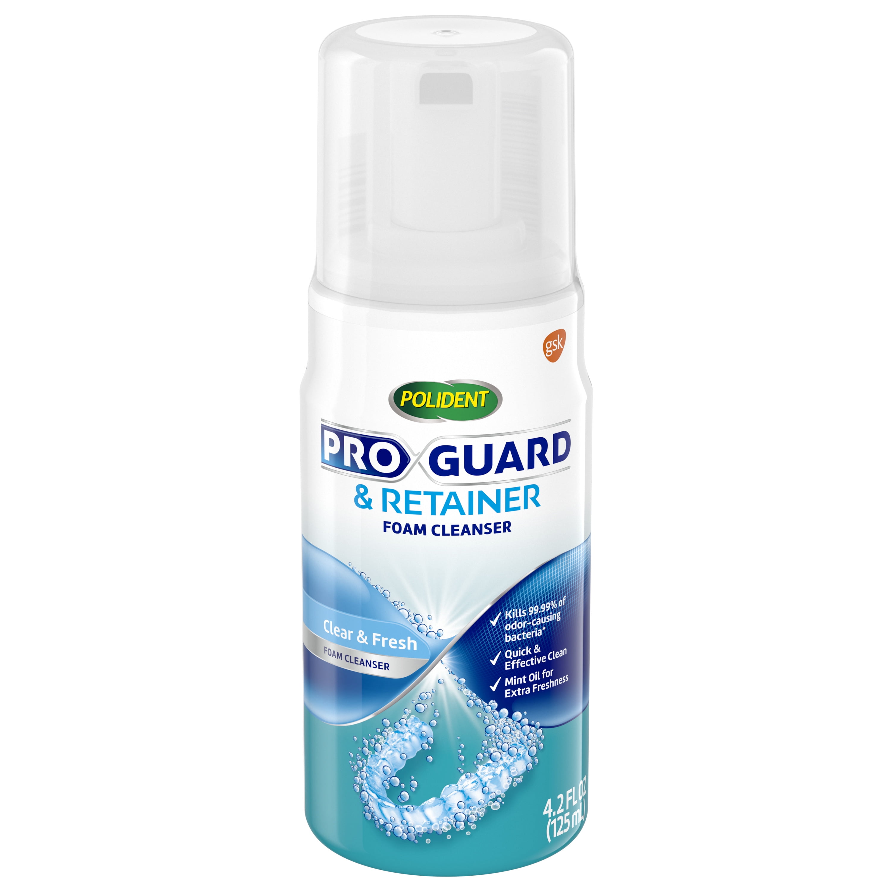 Polident ProGuard & Retainer Mouth Guard Cleaner and Retainer Cleaner