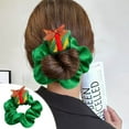 thumbnail image 4 of Christmas Christmas Tree Santa Claus Elastic Hair Rope Cute Doll Hair Accessories Head Rope, 4 of 5