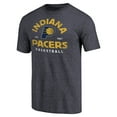 thumbnail image 2 of Men's Navy Indiana Pacers Vintage Arch Tri-Blend T-Shirt, 2 of 3