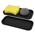 thumbnail image 2 of 2Pc Kitchen Silicone Sink Holder Soap Dispenser Countertop Tray Bathroom Shower Shampoo Bottle Stora, 2 of 5