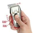 Hyper Tough 4.5inch Retractable Razor Blade Scraper with Soft Grip