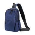 thumbnail image 1 of Bolso de la bolsa de masculina de la moda para el hombro portátil para ciclismo de compras al aire libre Azul, 1 of 8