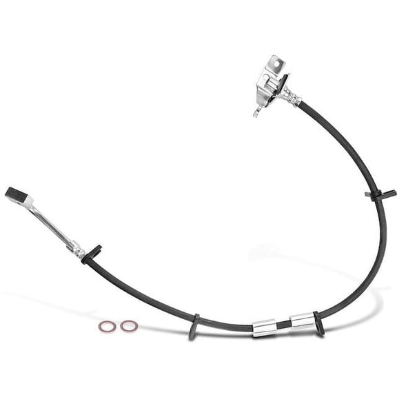 Front Right Brake Hose 1 - Compatible with 2003 - 2010 Dodge Ram 2500 2004 2005 2006 2007 2008 2009