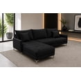 thumbnail image 1 of Sala esquinera El Bazar Store Caslon Negro 260x180 cm Lino nacional Modular, 1 of 6