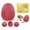 Red, variant on Treat Dispensing Dog Chew Toy – Freezable Fillable Rubber Enrichment Lick Toy with Dragon Egg Design, Long-Lasting Interactive Puzzle Toy for Dogs to Keep Them Busy (Black)