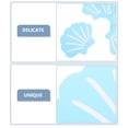 thumbnail image 3 of 20 piezas pegatinas para bañera, bañeras antideslizantes En forma de concha, peldaños de ducha de seguridad, pegatina adhesiva para baño, bañera, suelo de la ducha, 3 of 3