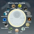 thumbnail image 6 of White Noise Machine, Portable Sound Machine, Features Powerful Battery, 16 Soothing Sound, Noise Canceling For Office & Sleeping, Sound Therapy For Home, Travel, 6 of 9