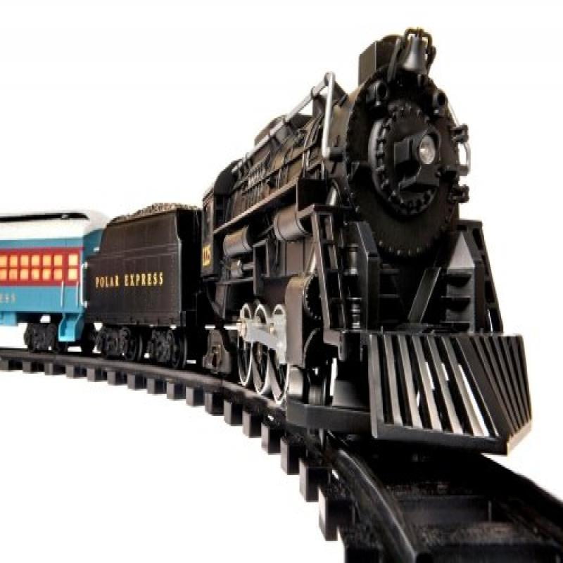 polar express train at walmart