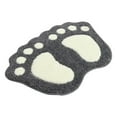 thumbnail image 1 of Promotion Clearance!Bathroom Rugs And Mats Sets Luxury Footprints Shower Shaggy Floors Extra Thick Super Soft Absorbent Perfect Absorbant Plush Mach Brown 40x60CM, 1 of 16
