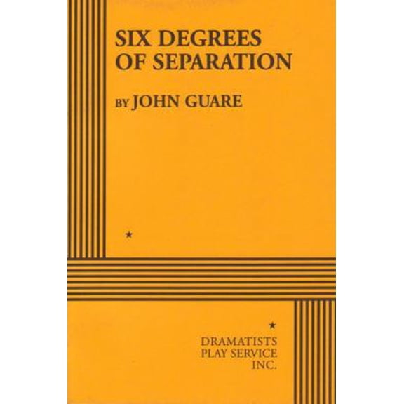 Pre-Owned Six Degrees of Separation (Paperback) 0822210347 9780822210344