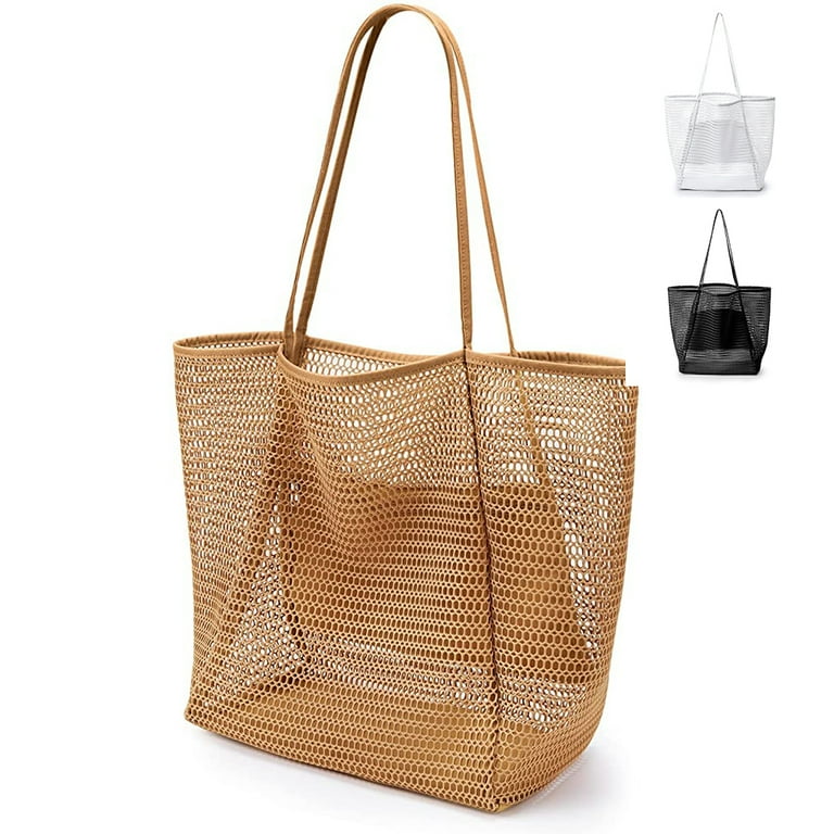 Gold beach hotsell bag with zip