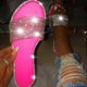 thumbnail image 1 of Zapatillas con purpurina, sandalias de verano para mujer, chanclas de Color caramelo para mujer, moda 2023, 1 of 4