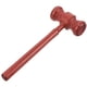 thumbnail image 1 of Martillo de juez de madera, mazo de juez, mazo de tribunal, mazo de subasta, martillo de cosplay para niños, juguete, 1 of 8