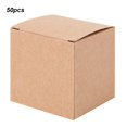thumbnail image 1 of Boxes, Present Box Candy Box, 50PCS Birthday For Christmas Party Wedding 50PCs Paper Box / Set Without Hemp Rope, 1 of 8