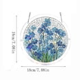 thumbnail image 3 of Rompecabezas acrílico para adultos – Atrapasueños de 83 piezas para colgar en la ventana con cadena de acero inoxidable, acrílico impreso de alta transparencia para decoración del hogar, crea color, 3 of 6