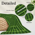 thumbnail image 3 of Green Football Field Body Pillow Cover 20 x 60 Inch Decorative Pillow Cover Modern Balls Sport Games Match Lumbar Pillowcase Seasonal Rectangle Cushion Case for Couch Sofa Bed Living Room, 3 of 9