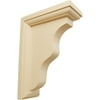 Ekena Millwork 2 1/4"W x 5"D x 7"H Hamilton Traditional Bracket, Maple