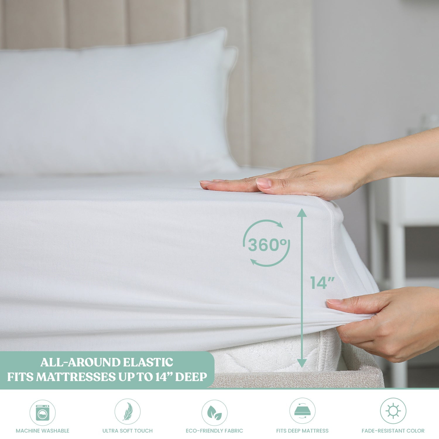 6-Piece Microfiber Bed Sheets ? Ultra-Soft, Wrinkle-Free, Deep Pocket Fit