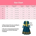 thumbnail image 4 of Girls Princess Merida Costume Dress Birthday Halloween Party Dress Up, 4 of 7