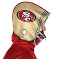 thumbnail image 4 of Men's Pro Player Scarlet/Gold San Francisco 49ers Helmet Full-Zip Hooded Track Jacket, 4 of 4