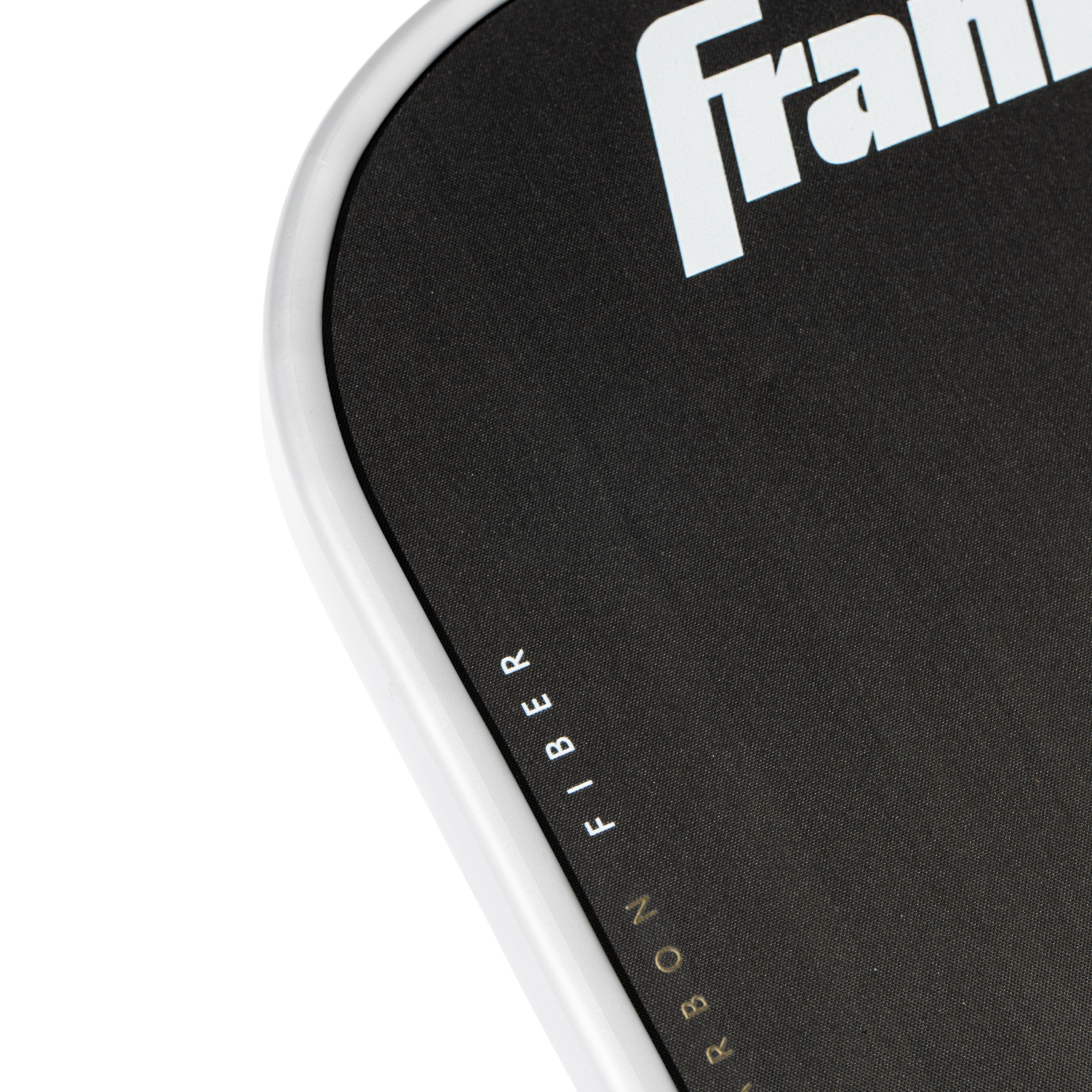 Franklin Sports Pro Pickleball Paddles - FS Tour Featherweight Series Lightweight Paddles - USA Pickleball Approved - Raw Carbon Fiber Surface - Tempo - 12mm Polymer Core - White