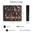 thumbnail image 2 of Walking Dead Wallets Large Capacity PU Leather Wallet Purse Card Holder Organizer Card Case, 2 of 7