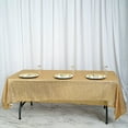 thumbnail image 3 of BalsaCircle 60" x 102" Sequin Rectangular Tablecloth Gold, 3 of 8
