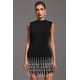 thumbnail image 1 of Vestido: minivestido de perlas sin mangas Nanci de Bellabarnetten, 1 of 6