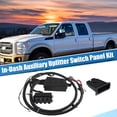 thumbnail image 2 of Unique Bargains 1 Set Rocker Switch Box Warning Lights Controller Panel for Ford F250 F350 2005 2006 2007 5C3Z14A303AA, 2 of 7