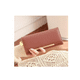 thumbnail image 3 of Cartera Monedero Larga De Cuero Lujo Dama Billetera Elegante Rosa, 3 of 4