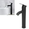 thumbnail image 4 of Tall Bathroom Faucet, Sturdy Durable Tall Vessel Sink Faucet With 2 Hoses For Hotel, 4 of 8