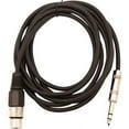 thumbnail image 2 of Seismic Audio SATRXL-F6, 6 Pack of Black 6' XLR Female to TRS Patch Cables, 2 of 2