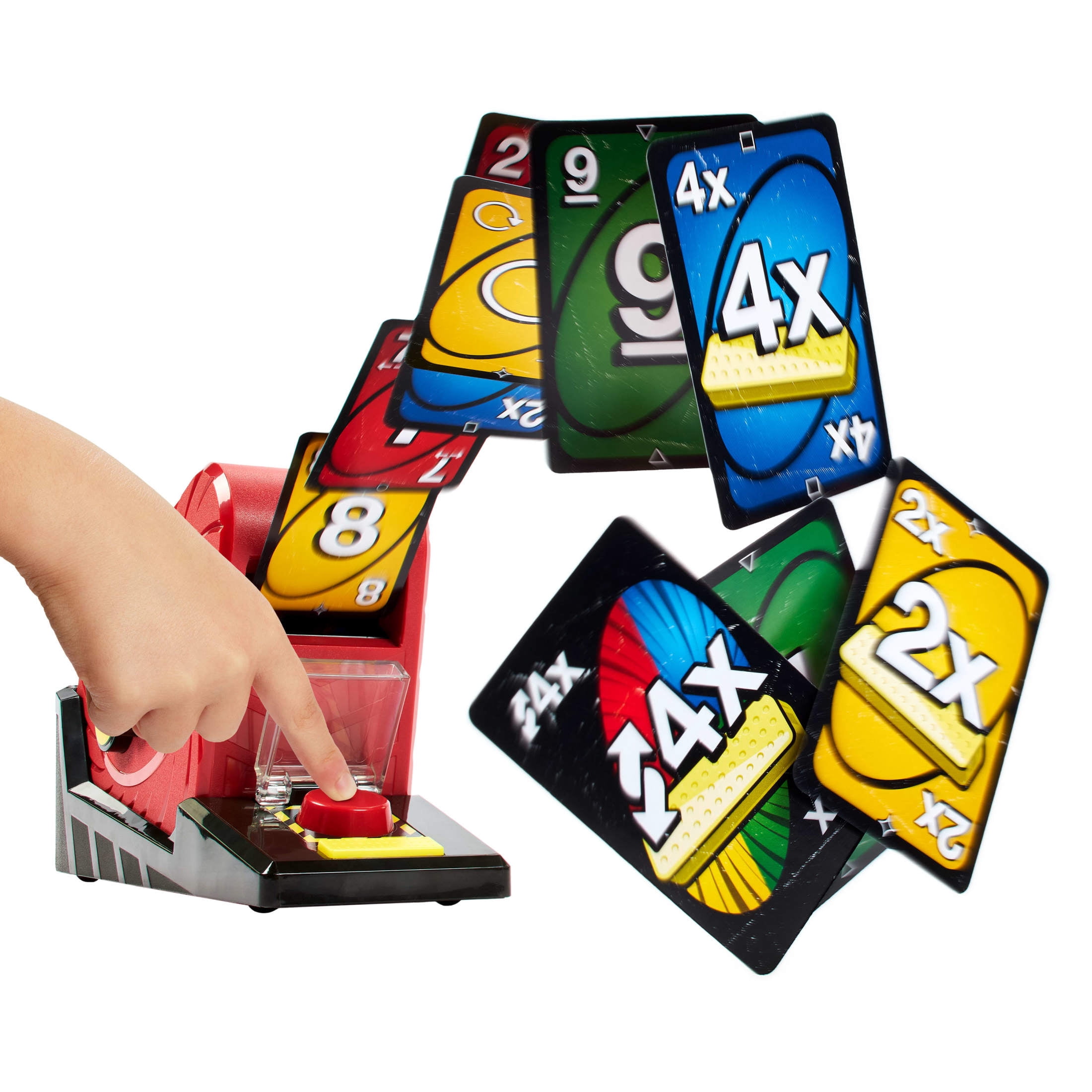 UNO Show ‘em No Mercy® Attack Card Game With Card Launcher for Kids, Fans, Adults & Family Night