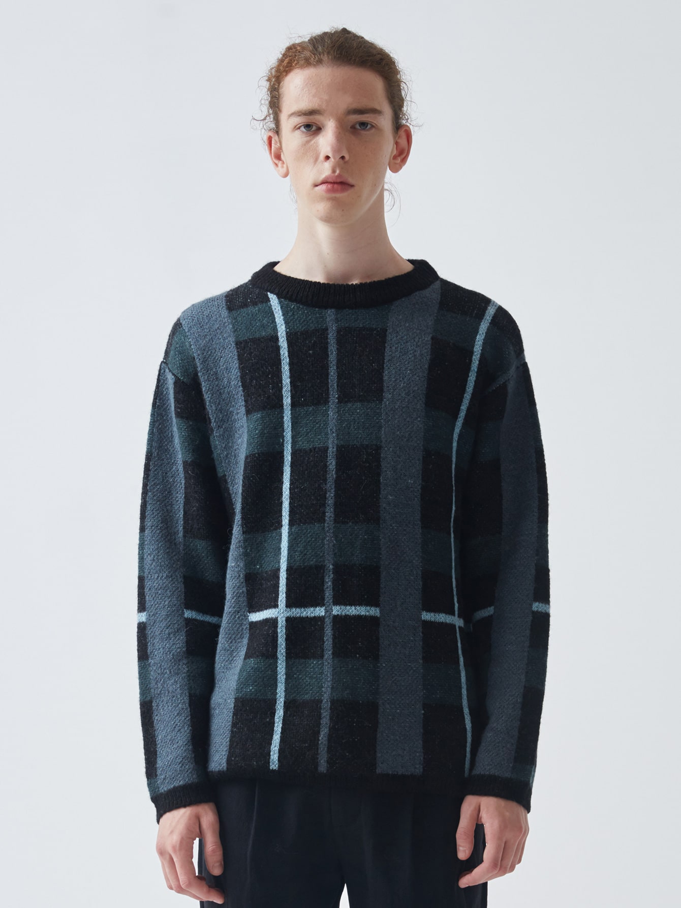Multicolor Men Plaid Pattern Drop 
