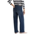 thumbnail image 4 of Jordache Women's High Rise Wide Leg Jeans, Sizes 2-22, 4 of 5