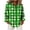 Green-C, variant on St Patrick Shirts For Women Long Sleeve Lapel Button Down Print Tops Casual Loose Stylish Festival Blouse (S, Green-I)