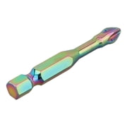 Electric Screwdriver Magnetic Batch Head Industrial Grade Alloy Steel 25-150Mm 50Mm Smile Home