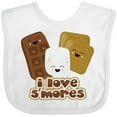 thumbnail image 3 of Inktastic I Love S'Mores Boys or Girls Baby Bib, 3 of 4