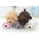 thumbnail image 5 of Plush Puppy Dog Tissue Caja de la cubierta del coche titular Organizador Decoración del hogar Café + Gris, 5 of 9