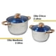 thumbnail image 3 of Batería de Cocina Siberia Acero Inoxidable 12 Pz Aquila, 3 of 10