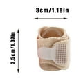 thumbnail image 3 of Toe Straightener Brace, Toe Correction Splint, Broken Toe Pain Relief Wrap with Split Toe Strap, Cushioned Non-Slip Fabric, Washable and Reusable, Lightweight Flexible Design for Daily Use, 3 of 9