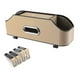 thumbnail image 1 of Car Back Seat Organizer Comes With 2 Beverage Cup Holders - Tissue Box And Storage Box Hooks - Multifunctional Storage - For Children And Travel, 1 of 2