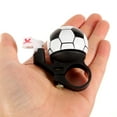thumbnail image 6 of WRITWAA Rainy Weather Soccer Bike Bell Aluminum Alloy Bicycles Accessory Random Style 1Set for Fan Gear, 6 of 6