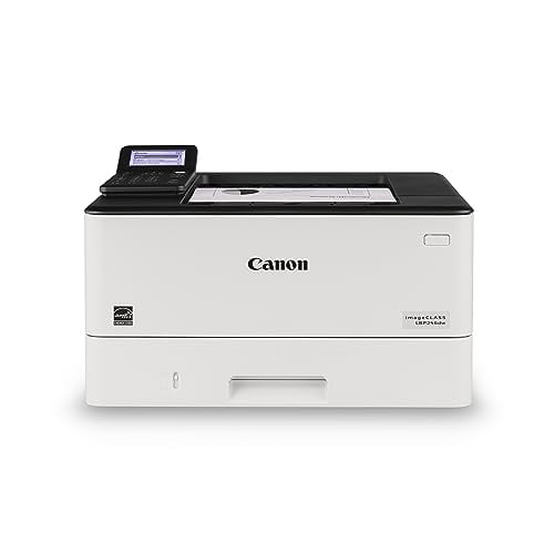 Canon imageCLASS LBP246dw - Impresora láser monocromática dúplex inalámbrica, función única, compatible con dispositivos móviles, con garantía limitada de 1 año, 42 ppm, color blanco