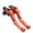Orange, variant on Motorcycle Accessories CNC Aluminum Brake Levers For CBF190R CBR500R CB500F 2013-2021 CBF 190R CBR 500R CB 500FAdjustable Short Brake Clutch Levers