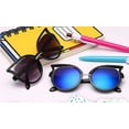 thumbnail image 3 of Gafas de sol estilo ojo de gato para niños, estilo vintage y moderno, en una bonita caja., 3 of 5